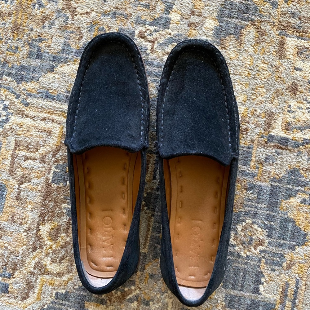 Franco Sarto Women’s Suede Leather Loafers